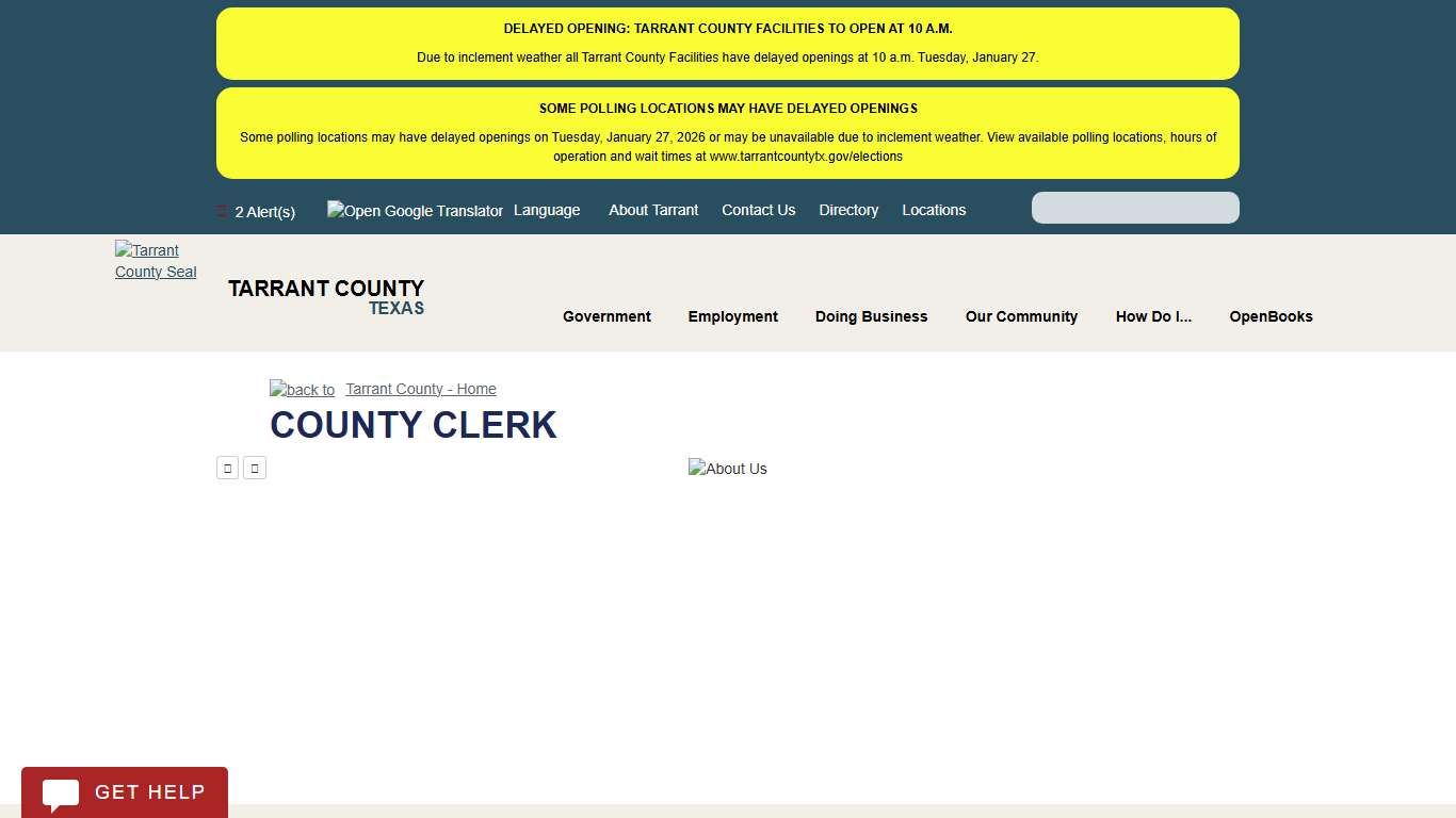 County Clerk